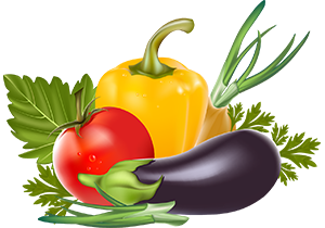 Томатные овощи: помидор, перец, баклажан